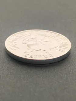 Dragonite NO.149 Pokemon Battle Coin Medal 1997 Japanese Pokemon RARE Silver - Image 4
