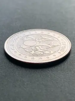 Charizard medal coin Pokemon Japanese Pokemon Meiji Juice NINTENDO Very Rare - Image 4