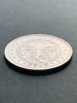 Charizard medal coin Pokemon Japanese Pokemon Meiji Juice NINTENDO Very Rare - Image 5