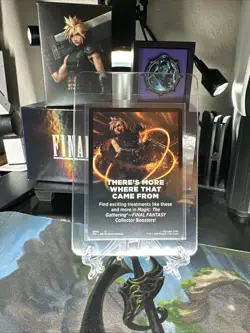 MTG x FF Secret Lair Exclusive Experimental Rainbow Card 2025 - Ultra Rare Promo - Image 3