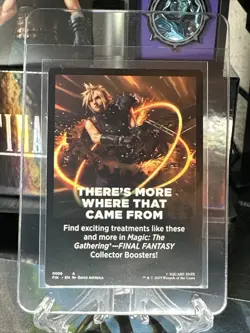 MTG x FF Secret Lair Exclusive Experimental Rainbow Card 2025 - Ultra Rare Promo - Image 4