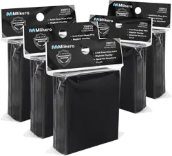 500 Counts Black Card Sleeves, Matte Sleeve Deck 500 Pack, - Image 1