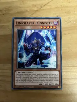 YUGIOH DUAD-EN007 Linkslayer @Ignister Common 1st Edition NM - Image 1
