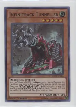 Infinitrack Tunneller 1st Ed. YuGiOh The Infinity Chasers #INCH-EN006 - Image 1