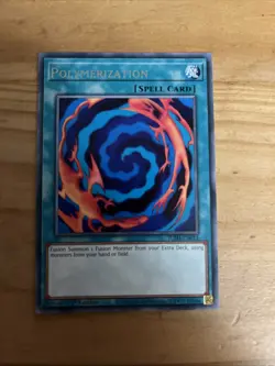 Polymerization JUSH-EN014 Rare 1st Edition YuGiOh TCG Card - Image 1
