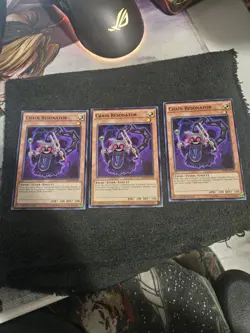 X3 Chain Resonator - HSRD-EN018 - VLP - Common - 1st ed - Yugioh - Image 1