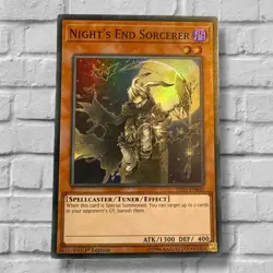 3 x Hisu-EN040 Night's End Sorcerer Rare 1ST Edition YuGiOh Collectors Card Mint - Image 4
