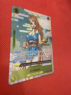 O-Nami OP06-101 One Piece card game CHAMPIONSHIP FINALS ENGLISH 🔥🔥🔥 NM A - Image 2