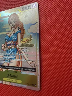O-Nami OP06-101 One Piece card game CHAMPIONSHIP FINALS ENGLISH 🔥🔥🔥 NM A - Image 3