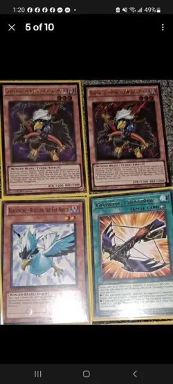 Yu-Gi-Oh! TCG Blackwing 19 Card Bundle Lot NM - Image 5