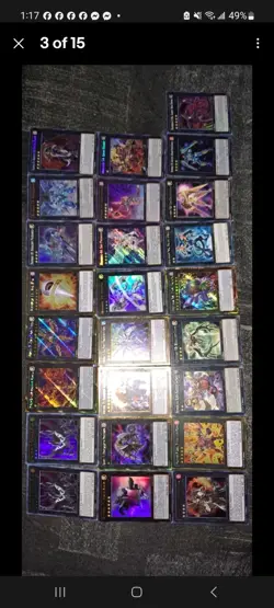 Yu-gi-oh Black Nunber Card Lot Of 27 Cards. Winner Gets 25 UR, UTR, & SCR Free - Image 3