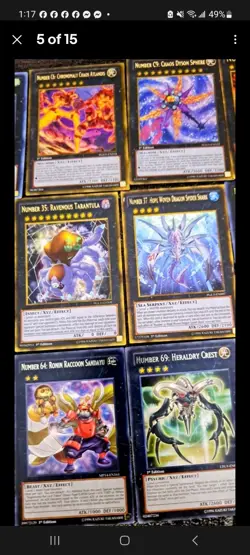 Yu-gi-oh Black Nunber Card Lot Of 27 Cards. Winner Gets 25 UR, UTR, & SCR Free - Image 5