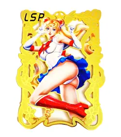 Waifu Anime Cards TCG | Sailor Moon [ METAL CARD ] 062/200 - limited edition - Image 1