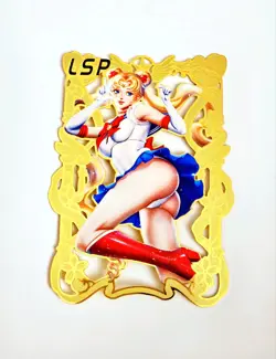 Waifu Anime Cards TCG | Sailor Moon [ METAL CARD ] 062/200 - limited edition - Image 3
