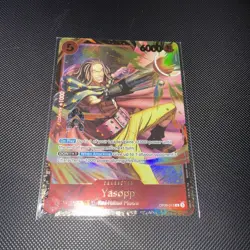 One Piece TCG 2025 Regional Season 2 Top 64 Prize Card OP09-013 Yasopp - Image 1
