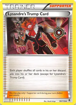 Lysandre's Trump Card 99/119 XY Phantom Forces Pokemon 006127 - Image 1
