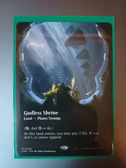 Godless Shrine Borderless mtg Edge of Eternities 280 - Image 1