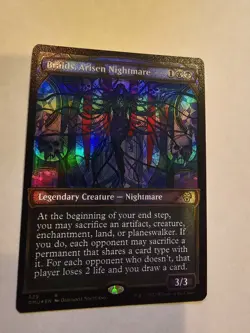 MTG Braids, Arisen Nightmare Dominaria United 329 Foil Etched Showcase Rare - Image 2