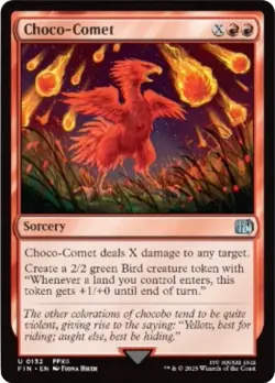 MTG Foil - Choco-Comet - 132 / NM / Japanese - Image 1