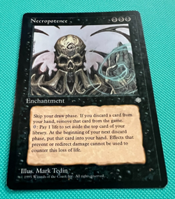 Necropotence - Ice Age - MTG - Magic the Gathering - Image 1