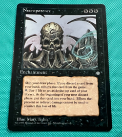 Necropotence - Ice Age - MTG - Magic the Gathering - Image 2