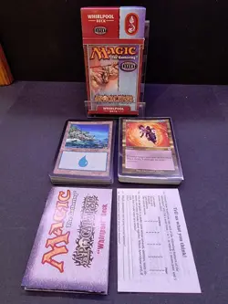 MtG Apocalypse 'Whirlpool' Theme Deck from 2001 | Opened - Complete - Image 1