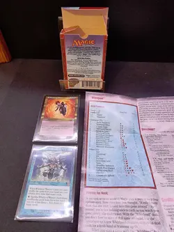 MtG Apocalypse 'Whirlpool' Theme Deck from 2001 | Opened - Complete - Image 2