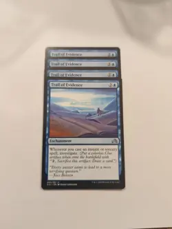 (4) Trail of Evidence *PLAYSET* Shadows over Innistrad Regular NM MTG - Image 1