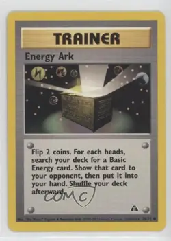 Energy Ark Pokemon Neo Discovery #75 2001 - Image 1