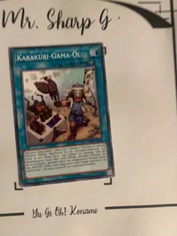 KARAKURI-GAMA-OL - IGAS-DE058 DEUTSCH Yu-Gi-Oh! CARD COMMON KONAMI GAME TCG 2020 - Image 2