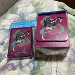 Mega Mawile With Elegance Deck Case Sleeve Set Pokemon Center Exclusive Sealed - Image 1
