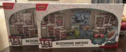 Pokemon TCG: Lot of 2x - 151 Blooming Waters Premium Collection Sealed Ship ASAP - Image 1