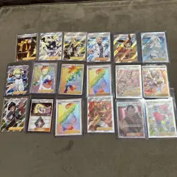 Pokemon Lot Of 18 Full Art Trainers - Image 1