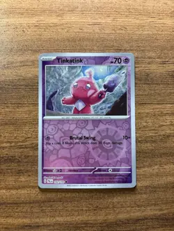 💎Pokemon Paldea Evolved 102/193 Tinkatink Reverse Holo LP - Image 1