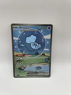 Pokemon Mew EX TCG Scarlet & Violet Paldean Fates Bubble Mew 232/091 - Image 1