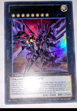 YuGiOh Number 107 Neo Galaxy-Eyes Tachyon Dragon Ultimate Rare - Image 1