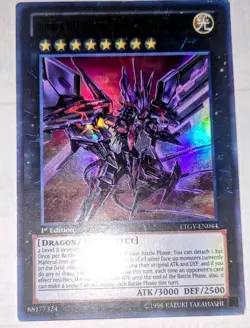YuGiOh Number 107 Neo Galaxy-Eyes Tachyon Dragon Ultimate Rare - Image 1