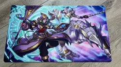 Manamoon Art Amanda Lapalme Yugioh aleister the invoker Rubber Playmat - Image 1