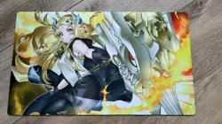 yugioh incredible ecclesia the virtuous Rubber Playmat In Stock - Image 1