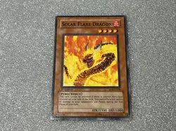 Solar Flare Dragon - SD3-EN008 1st Edition - YuGiOh- NM FREE SH - Image 1