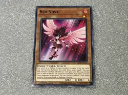 Yugioh Red Nova DLCS-EN113 1ST ED NM FREE SH - Image 1
