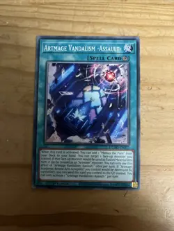 YUGIOH DUAD-EN057 Artmage Vandalism -Assault- Common 1st Edition NM - Image 1