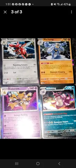 Random Stars Pokemon Card Lot Of 10 Cards + 20 FREE Rare Trainer Or * Pokemons - Image 3