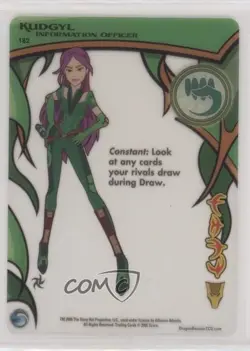 2005 Dragon Trading Card Game Kudgyl #182 - Image 1