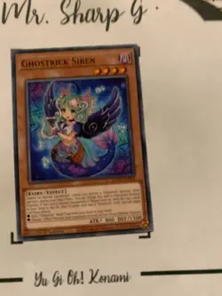 GHOSTRICK SIREN - 1st EDITION BACH-EN014 ENGLISH Yu-Gi-Oh! CARD COMMON KONAMi - Image 2