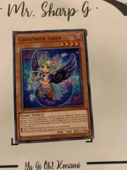 GHOSTRICK SIREN - 1st EDITION BACH-EN014 ENGLISH Yu-Gi-Oh! CARD COMMON KONAMi - Image 3