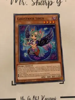 GHOSTRICK SIREN - 1st EDITION BACH-EN014 ENGLISH Yu-Gi-Oh! CARD COMMON KONAMi - Image 4