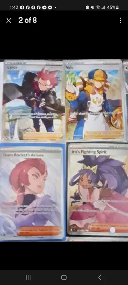 14 Card Lot Pokemon Full Art Trainers! All Mint or NM! Plus 5 Free Mystery Cards - Image 2