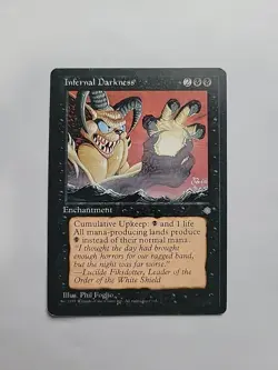 MTG - Infernal Darkness Ice Age Regular - Image 1