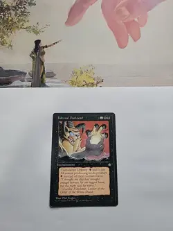MTG - Infernal Darkness Ice Age Regular - Image 2